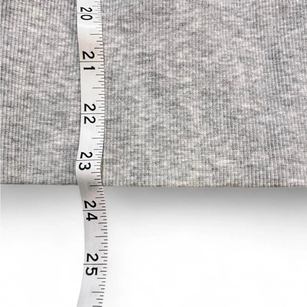 Lou & Grey Women’s XS Long Sleeve Shirt - Gray and Black Stripes Lightweight
